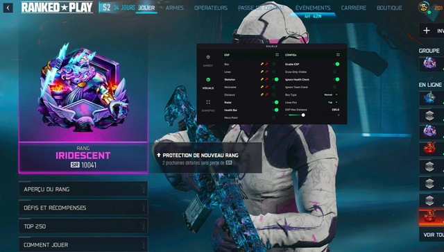 BO7/WZ - Shield External Menu