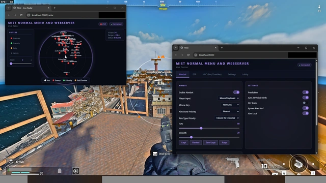 BO7/WZ - Mist External Menu + Woofer