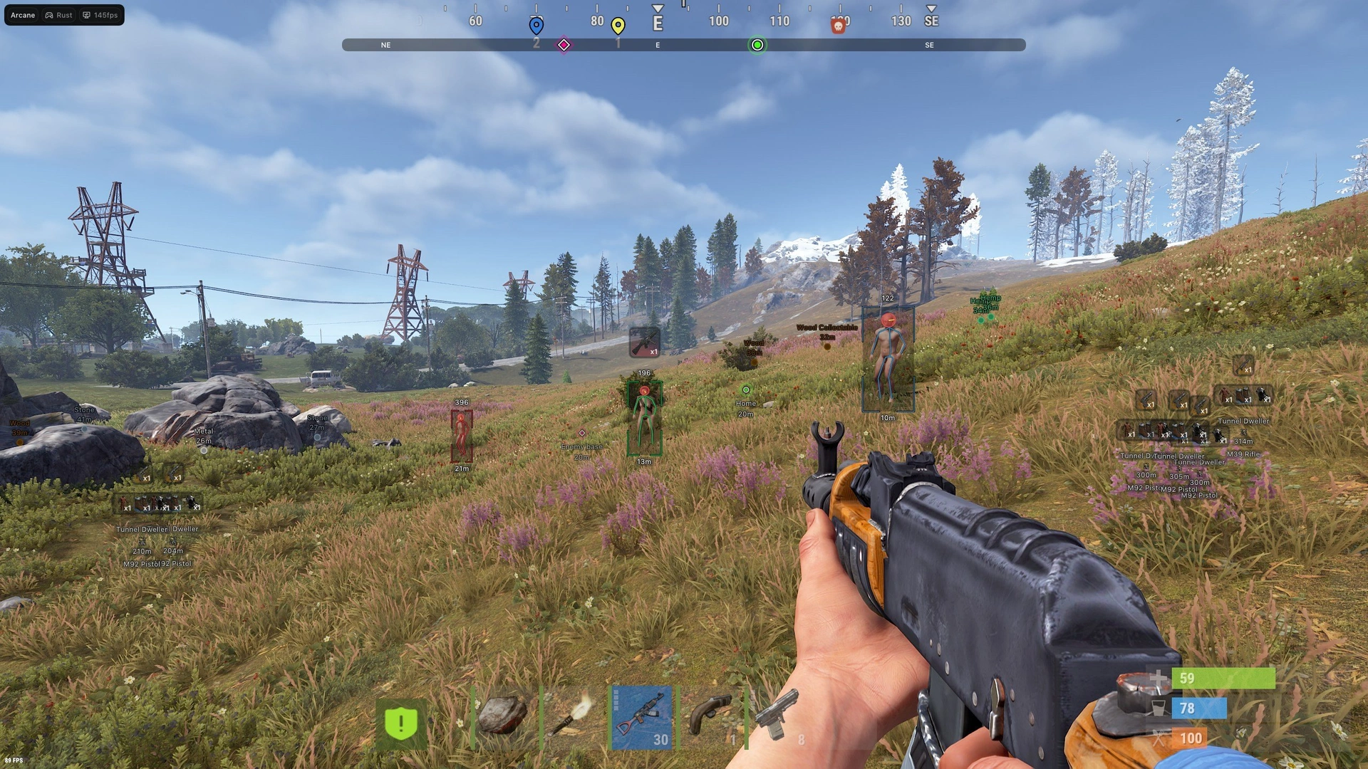 Arcane: Rust External Cheat