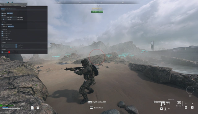 MW2/DMZ - Grey Internal Menu